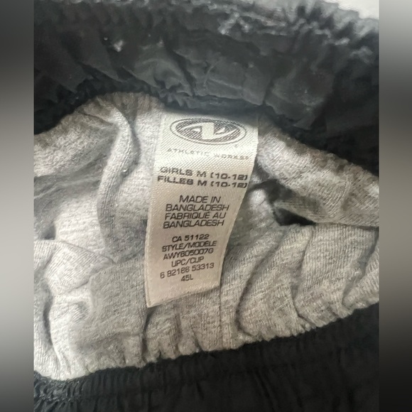 GIRLS ATHLETIC WORKS track pants size M - Picture 5 of 5